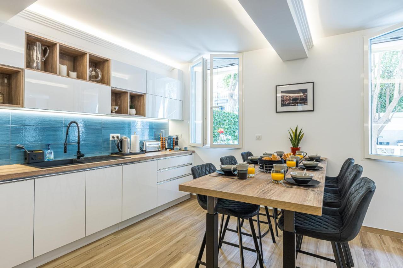 Luxury 3 Bdr Garden & Parking - Angels' Garden Apartment Nisa Exterior foto